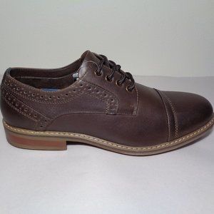 Nunn Bush Size 10 M PARKER CT OX Brown New Oxfords